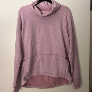 lululemon athletica Lavender Cowl Neck Sweater